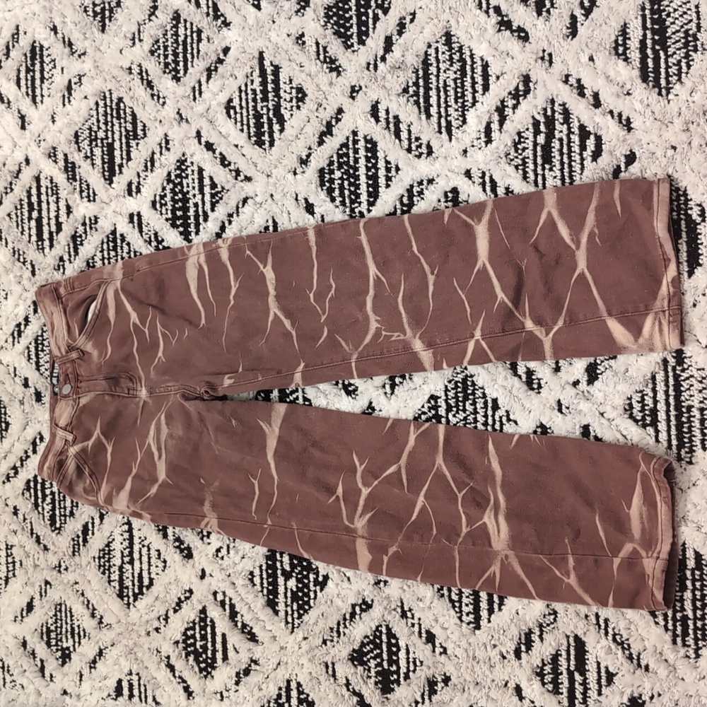 The Kript Brown Alpha Jeans